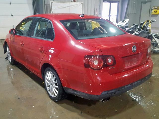 3VWRA71K79M059096 - 2009 VOLKSWAGEN JETTA WOLF RED photo 3