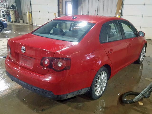 3VWRA71K79M059096 - 2009 VOLKSWAGEN JETTA WOLF RED photo 4