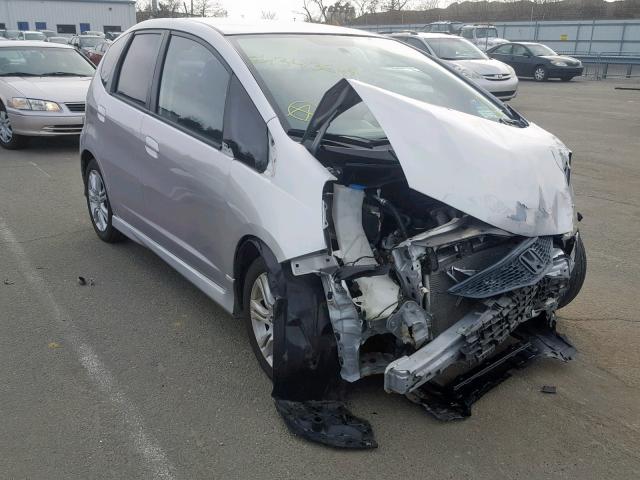 JHMGE8H59BC027552 - 2011 HONDA FIT SPORT SILVER photo 1