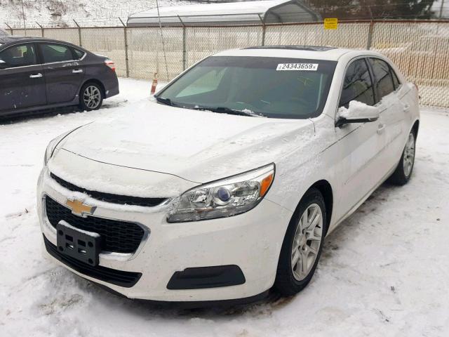 1G11C5SA1GF100834 - 2016 CHEVROLET MALIBU LIM WHITE photo 2