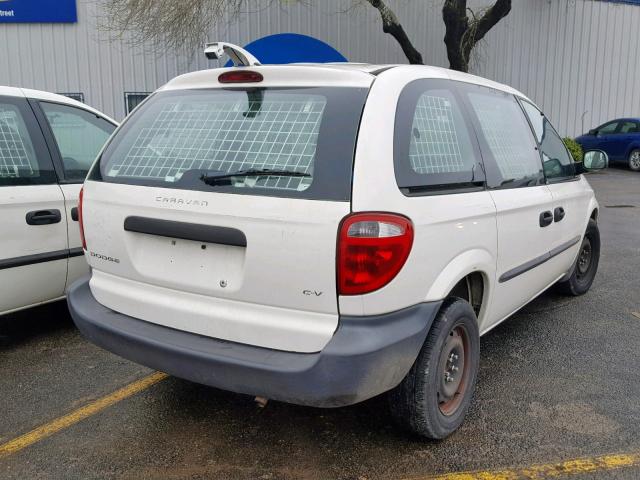 1D4GP21353B339668 - 2003 DODGE CARAVAN C/ WHITE photo 4