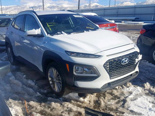 KM8K2CAAXJU079470 - 2018 HYUNDAI KONA SEL WHITE photo 1