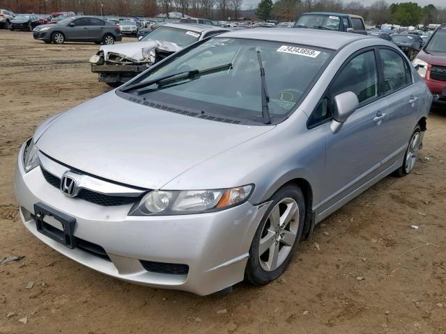 2HGFA16659H311295 - 2009 HONDA CIVIC SILVER photo 2