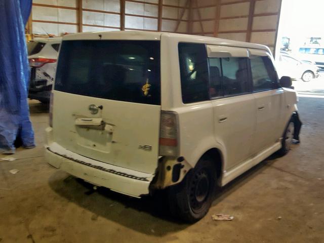 JTLKT324X64098090 - 2006 TOYOTA SCION XB Ақ фото 4