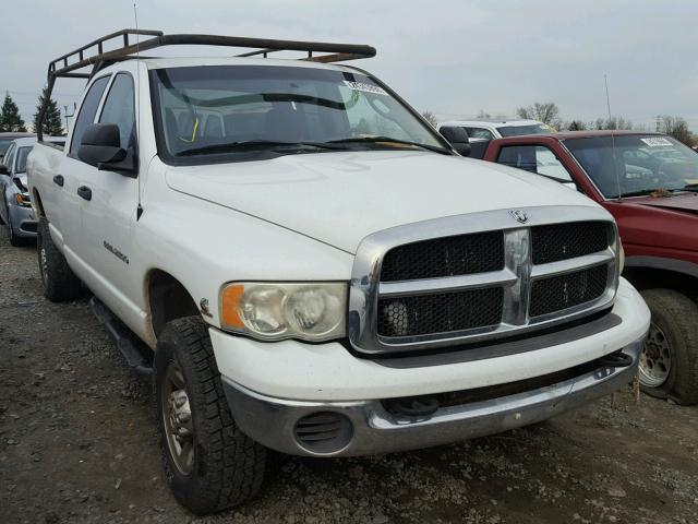 3D7KU28603G830291 - 2003 DODGE RAM 2500 S WHITE photo 1