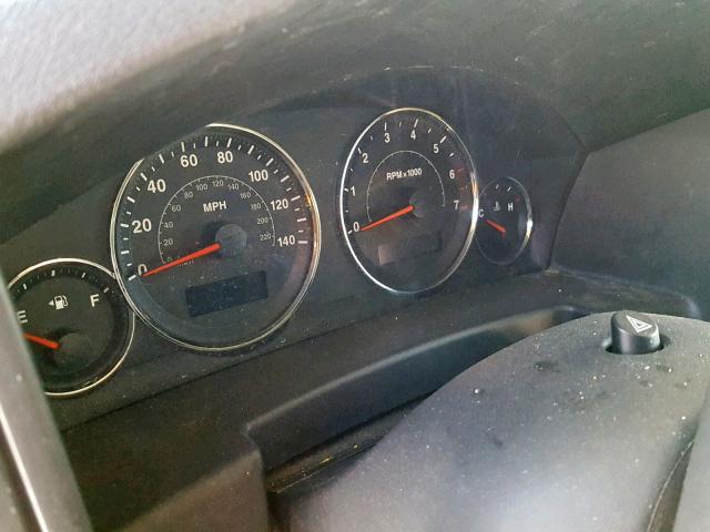 1J8HG58N66C129307 - 2006 JEEP COMMANDER Boz foto 8