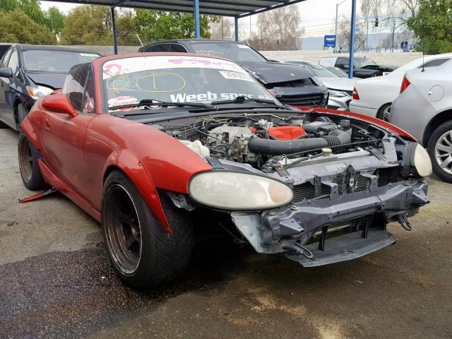 JM1NB353620229533 - 2002 MAZDA MX-5 MIATA RED photo 1