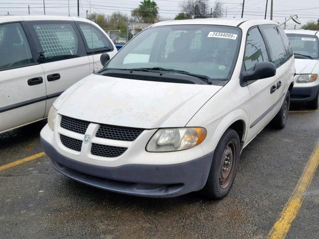 1D4GP21363B339145 - 2003 DODGE CARAVAN C/ WHITE photo 2