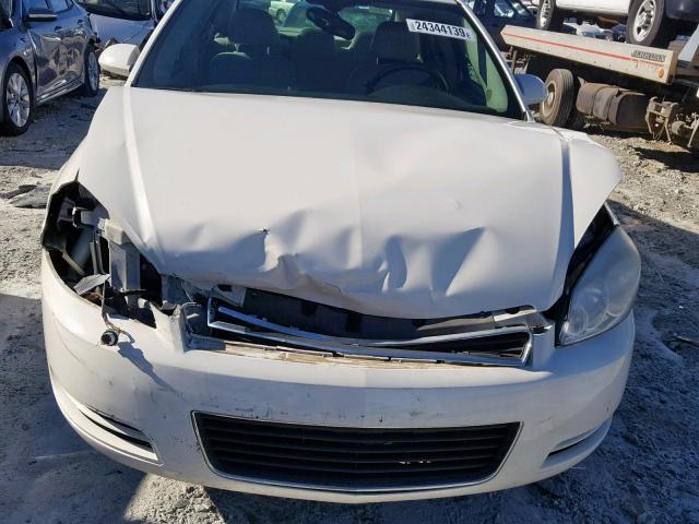 2G1WB58K779413078 - 2007 CHEVROLET IMPALA LS WHITE photo 7