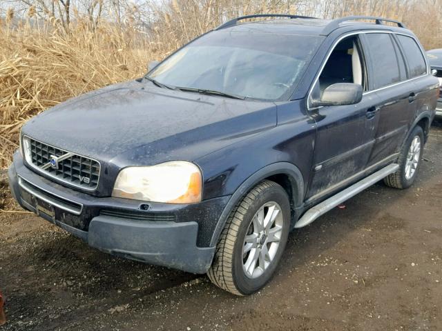 YV1CZ852951214329 - 2005 VOLVO XC90 V8 BLUE photo 2