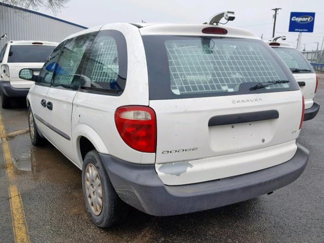 1D4GP21363B335550 - 2003 DODGE CARAVAN C/ WHITE photo 3