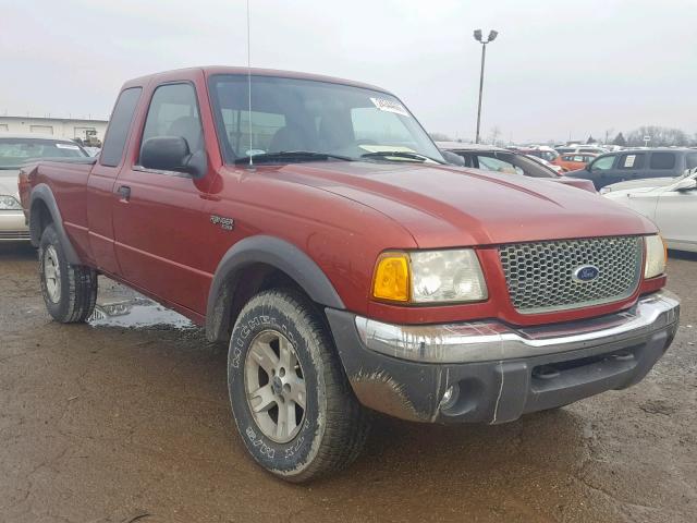 1FTZR45E32TA23251 - 2002 FORD RANGER SUP RED photo 1