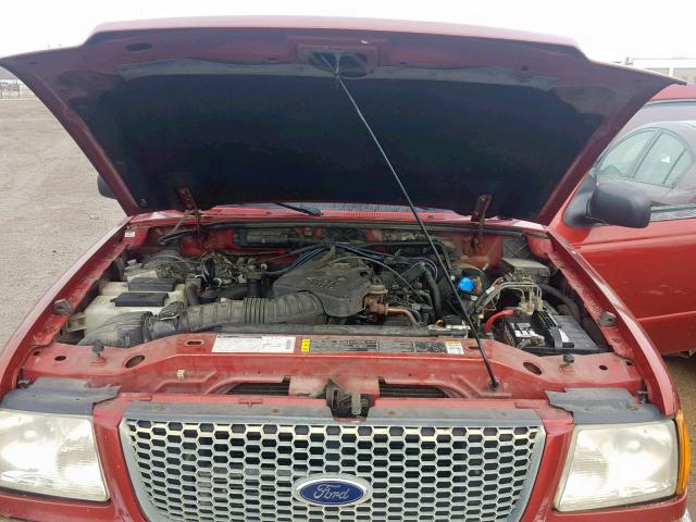 1FTZR45E32TA23251 - 2002 FORD RANGER SUP RED photo 7