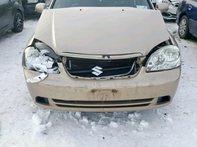 KL5JD56Z47K498834 - 2007 SUZUKI FORENZA BA GOLD photo 9