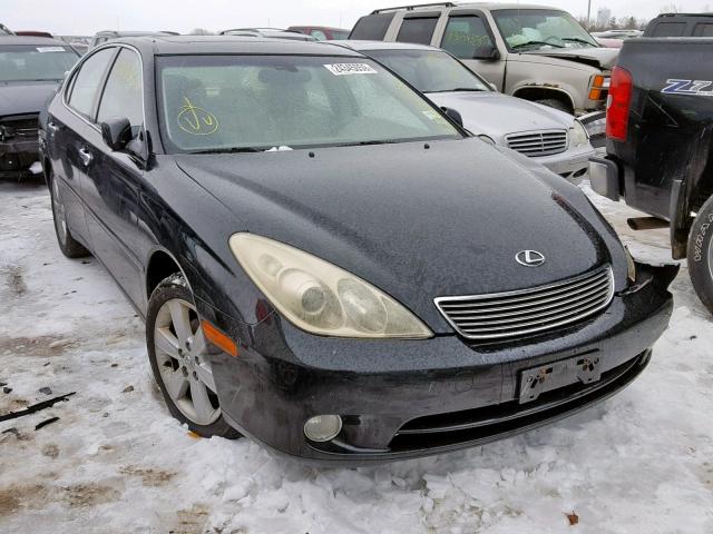 JTHBA30GX55113242 - 2005 LEXUS ES 330 BLACK photo 1