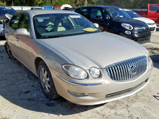 2G4WD582881185993 - 2008 BUICK LACROSSE C GOLD photo 1