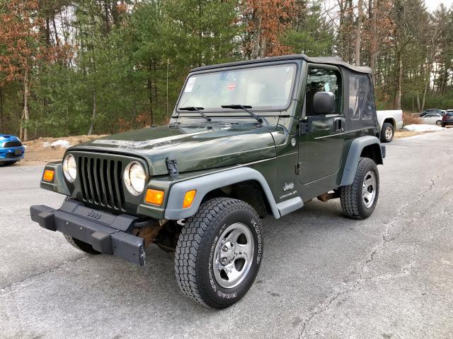 1J4FA29146P781680 - 2006 JEEP WRANGLER /, GREEN - price history, history of  past auctions. Prices and Bids history of Salvage and used Vehicles.