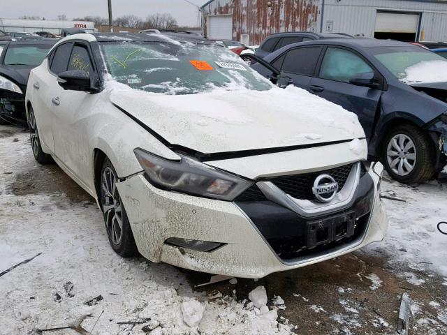 1N4AA6AP4HC388303 - 2017 NISSAN MAXIMA 3.5 WHITE photo 1