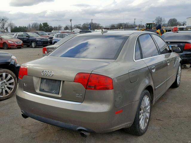 WAUDG78E75A539669 - 2005 AUDI A4 3.2 QUA BEIGE photo 4