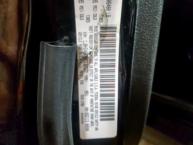 1J8HG48K98C132527 - 2008 JEEP COMMANDER BLACK photo 10