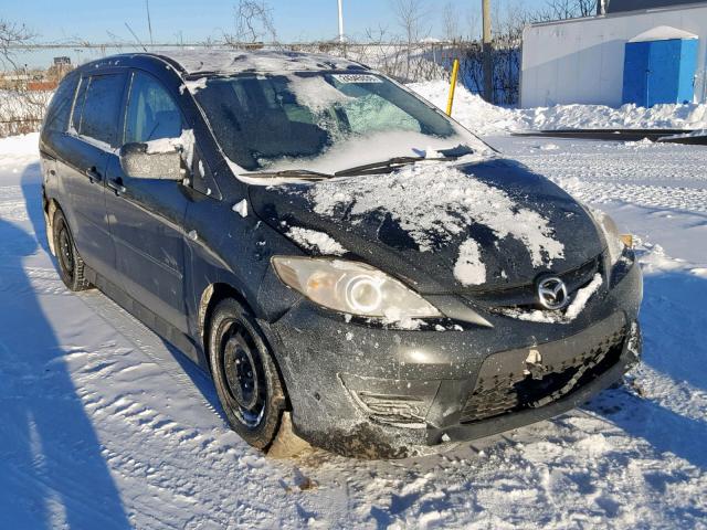 JM1CR293380304172 - 2008 MAZDA 5 BLACK photo 1