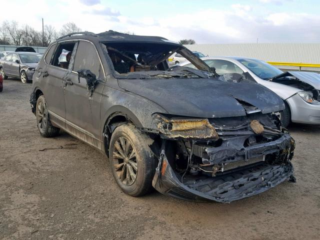 3VV2B7AX1JM179091 - 2018 VOLKSWAGEN TIGUAN SE BURN photo 1