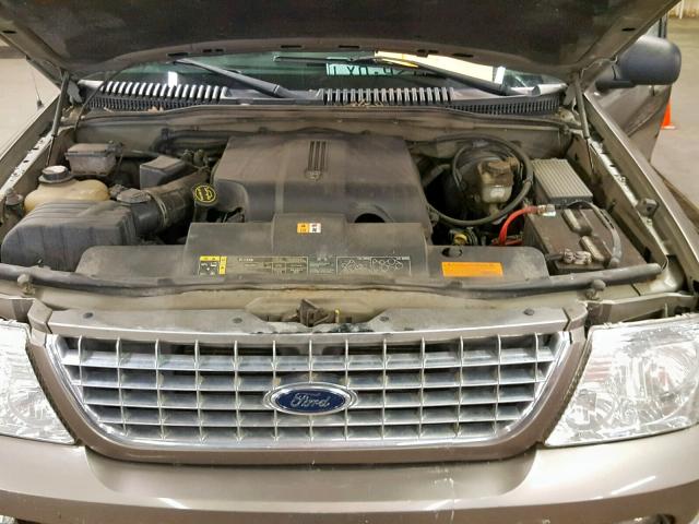 1FMZU75WX3UA15079 - 2003 FORD EXPLORER L GRAY photo 7