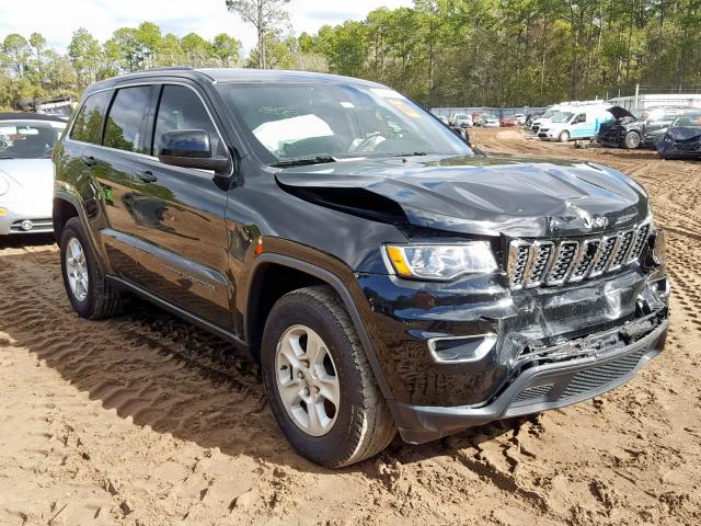 1C4RJEAG4HC813204 - 2017 JEEP GRAND CHER BLACK photo 1