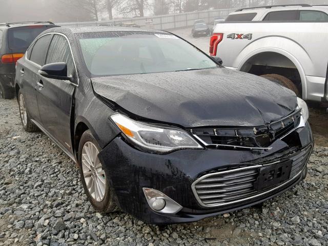 4T1BD1EB6EU028877 - 2014 TOYOTA AVALON HYB BLACK photo 1