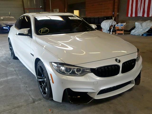 WBS3R9C57FK333428 - 2015 BMW M4 WHITE photo 1