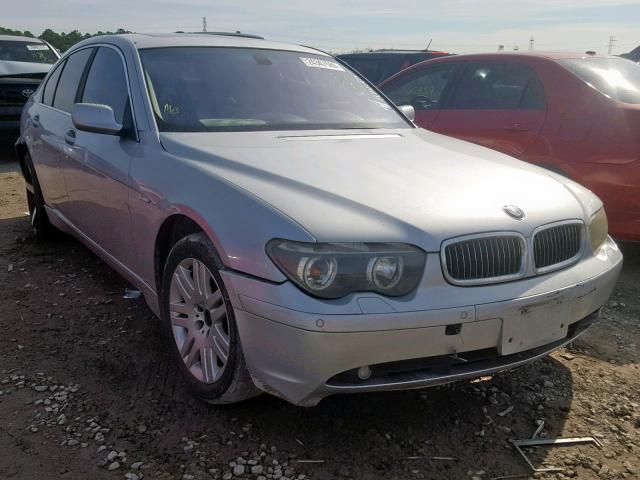 WBAGL63423DP66894 - 2003 BMW 745 I SILVER photo 1