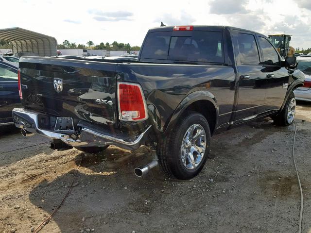 1C6RR7VM2JS314487 - 2018 RAM 1500 LARAM BLACK photo 4