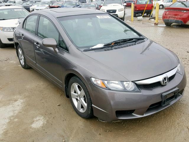 19XFA16919E027067 - 2009 HONDA CIVIC EXL GOLD photo 1