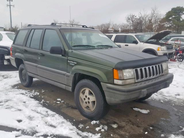 1J4GZ58S9SC600910 - 1995 JEEP GRAND CHER GREEN photo 1