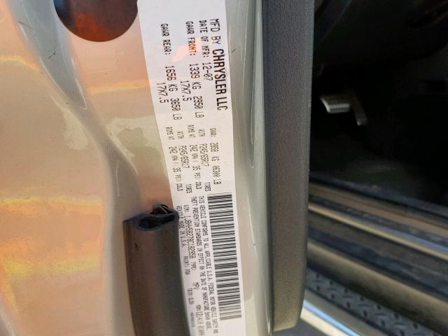 1J8HH58278C182958 - 2008 JEEP COMMANDER Qızıl foto 10