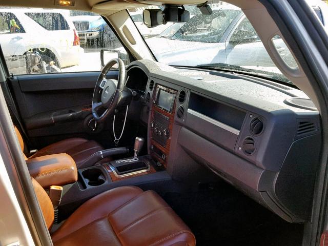 1J8HH58278C182958 - 2008 JEEP COMMANDER Qızıl foto 5