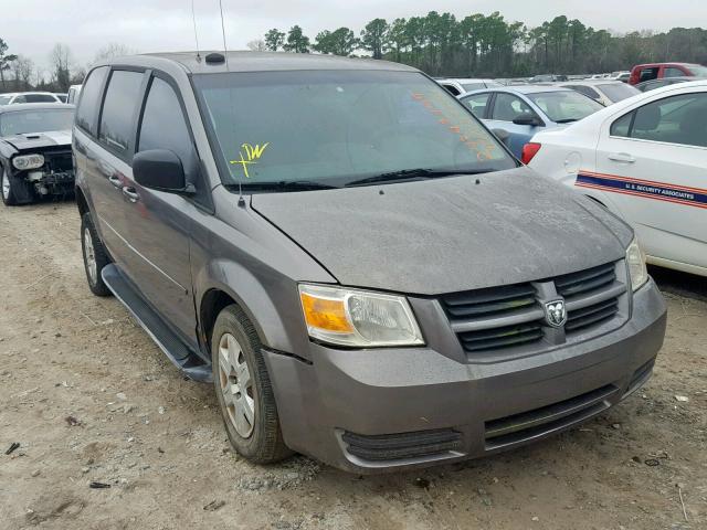 2D8HN44E39R623750 - 2009 DODGE GRAND CARA GRAY photo 1