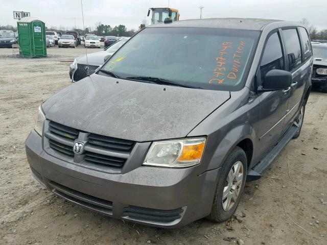 2D8HN44E39R623750 - 2009 DODGE GRAND CARA GRAY photo 2