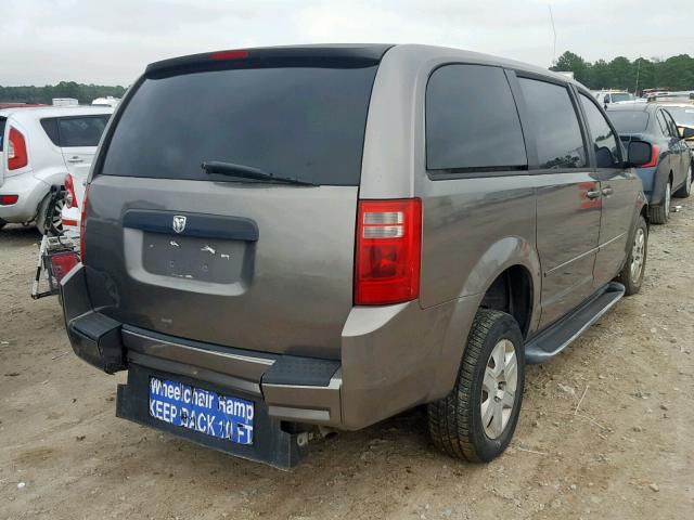 2D8HN44E39R623750 - 2009 DODGE GRAND CARA GRAY photo 4
