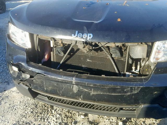 1C4RJEAG3CC259730 - 2012 JEEP GRAND CHER BLACK photo 9