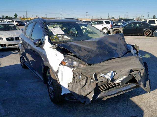 JTDKDTB36J1602497 - 2018 TOYOTA PRIUS C GRAY photo 1