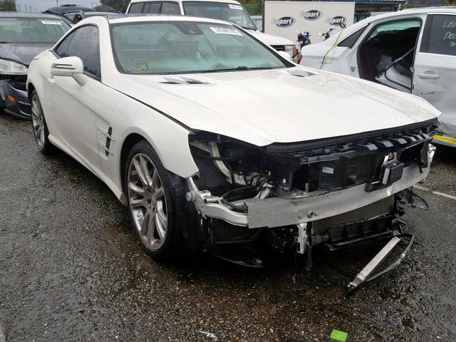 WDDJK7DA3DF001839 - 2013 MERCEDES-BENZ SL 550 WHITE photo 1