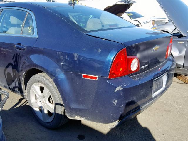 1G1ZG57B09F165475 - 2009 CHEVROLET MALIBU LS BLUE photo 9