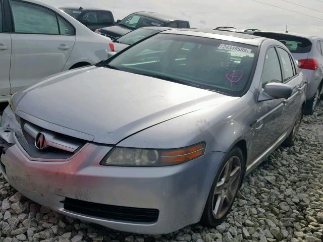 19UUA662X6A006211 - 2006 ACURA 3.2TL SILVER photo 2