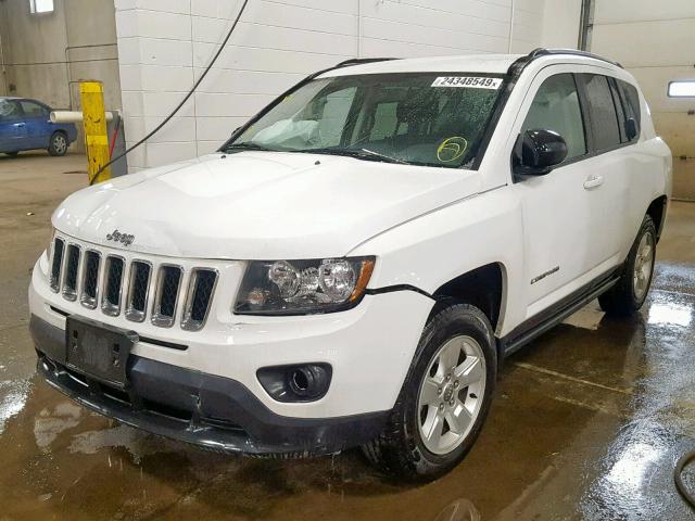 1C4NJCBA9FD366941 - 2015 JEEP COMPASS SP თეთრი ფოტო 2