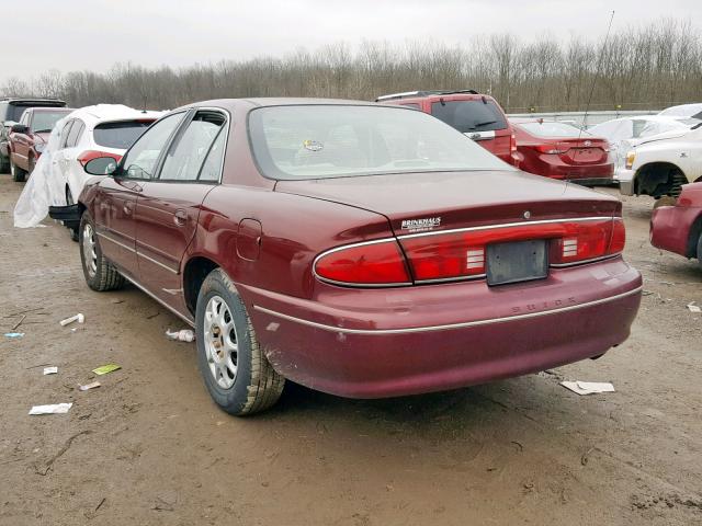 2G4WS52J3Y1289717 - 2000 BUICK CENTURY CU RED photo 3