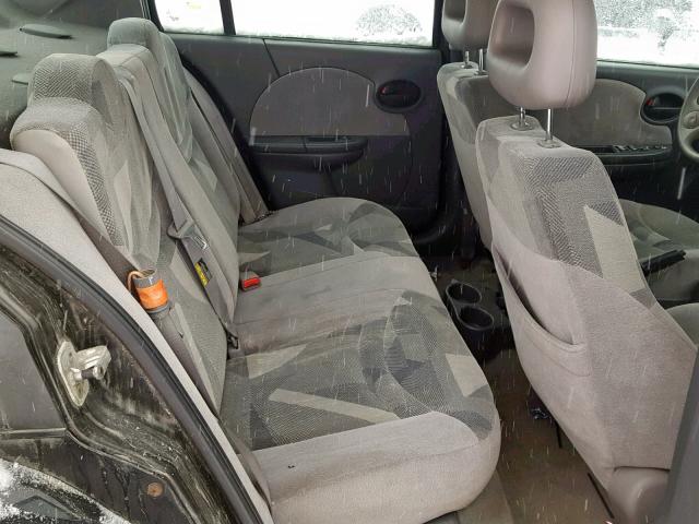 1G8AL52F63Z108949 - 2003 SATURN ION LEVEL BLACK photo 6
