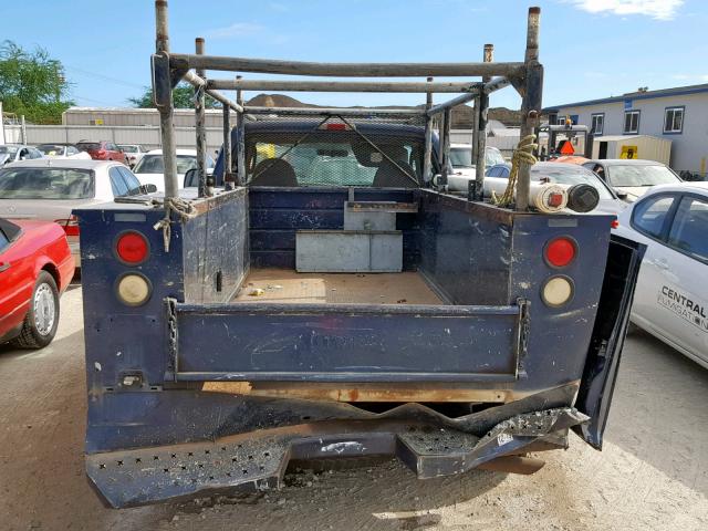 1FDSF30L04EA89270 - 2004 FORD F350 SRW S BLUE photo 6