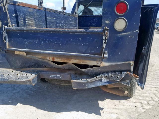 1FDSF30L04EA89270 - 2004 FORD F350 SRW S BLUE photo 9