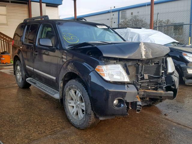 5N1AR1NB9CC606681 - 2012 NISSAN PATHFINDER BLACK photo 1